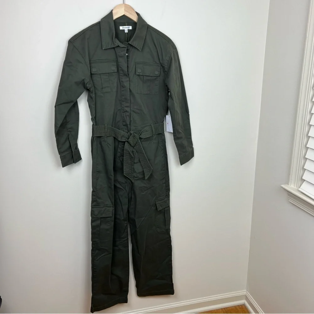 NWT Good American FemFlight Jumpsuit Size 0 - Picture 4 of 16